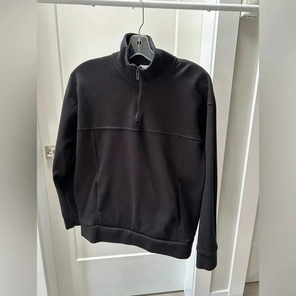 ☀️ZARA black quater  zip sweater - Picture 3 of 6